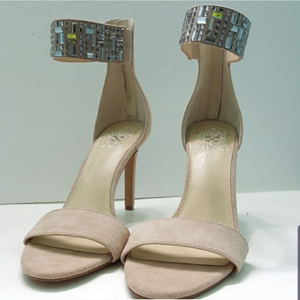 NWOB Vince Camuto Gem Ankle Cuff Stilleto Sandal